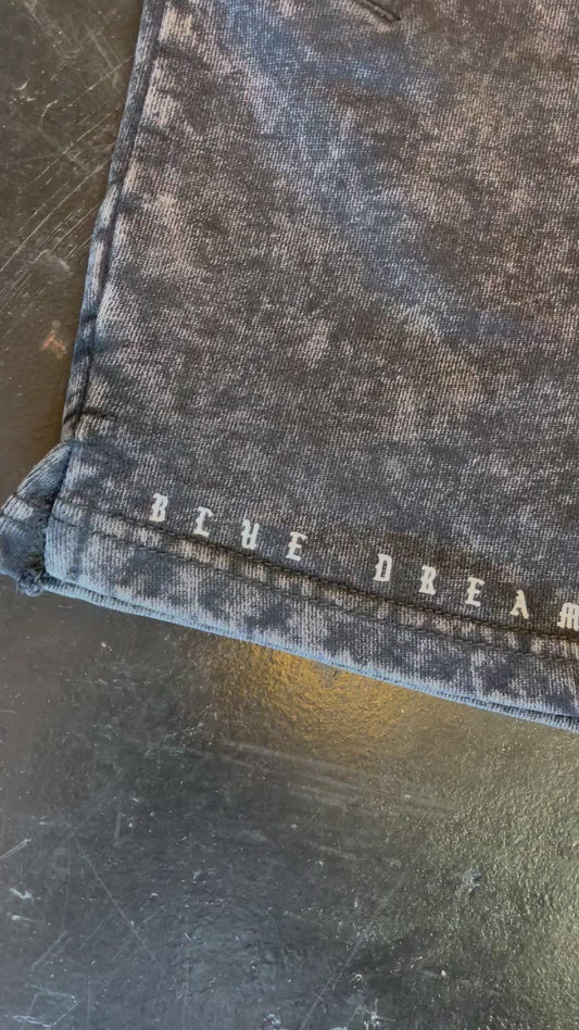 Acid wash Sleeveless Set